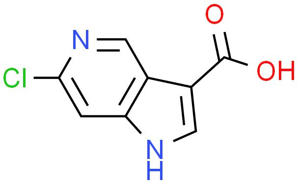 6-CHLORO-5-AZAINDOLE-3-CARBOXYLIC ACID