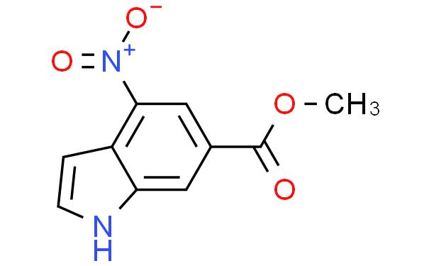 4-硝基-1H-吲哚-6-羧酸甲酯
