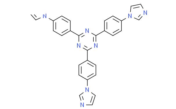 2,4,6-三[4-(1-咪唑基苯基)]-1,3,5-三嗪