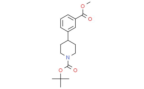 tert-butyl 4-(3-(methoxycarbonyl)phenyl)piperidine-1-carboxylate