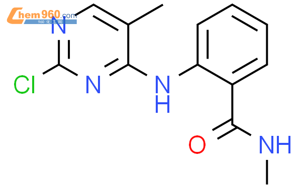 2-[(2-chloro-5-methylpyrimidin-4-yl)amino]-N-methylbenzamide