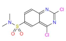 2,4-dichloro-quinazoline-6-sulfonic acid dimethylamide