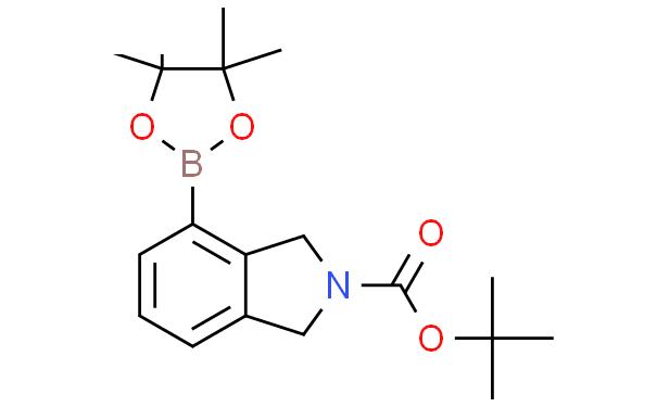 4-(四甲基-1,3,2-二氧杂硼杂环戊烷-2-基)-2,3-二氢-1H-异吲哚-2-羧酸叔丁酯