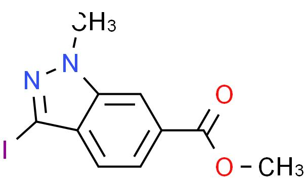 3-碘-1-甲基-1H-吲唑-6-甲酸甲酯