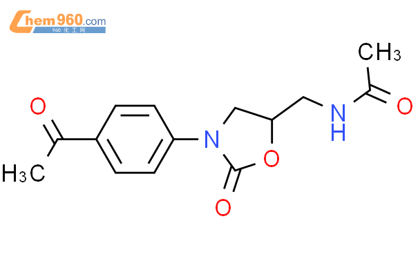 4-acetylphenyloxooxazolidinylmethylacetamide