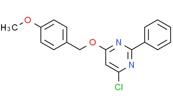 6-Chloro-2-phenyl-4-pyrimidinyl4-methoxybenzylether