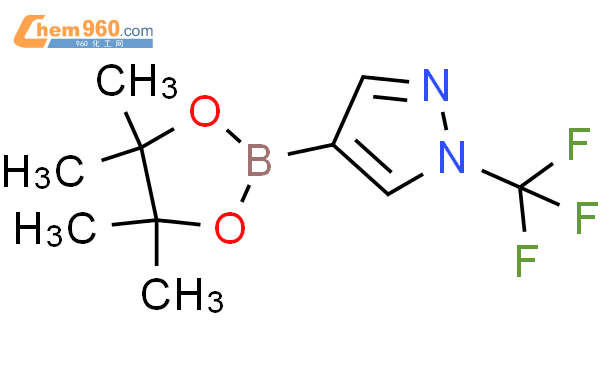 4-(4,4,5,5-tetramethyl-1,3,2-dioxaborolan-2-yl)-1-(trifluoromethyl)-1H-pyrazole