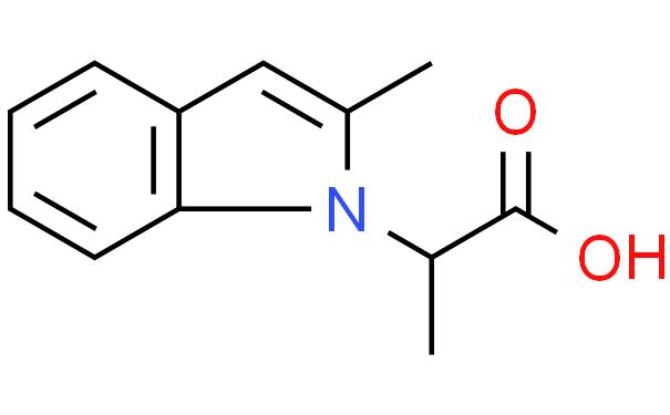 1H-Indole-1-acetic acid, α,2-dimethyl-