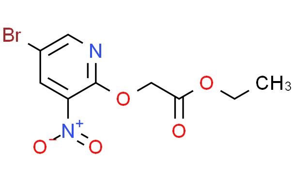 2-(5-溴-3-硝基-2-吡啶氧基)乙酸乙酯