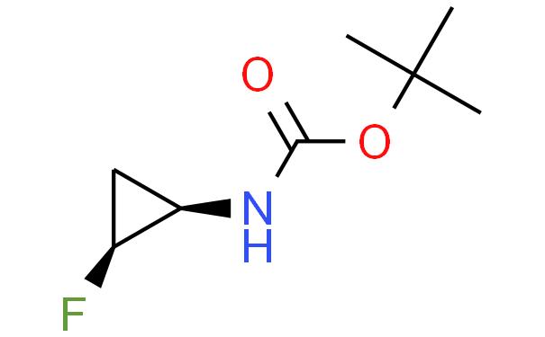 Carbamic acid, (2-fluorocyclopropyl)-, 1,1-dimethylethyl ester, cis- (9CI)