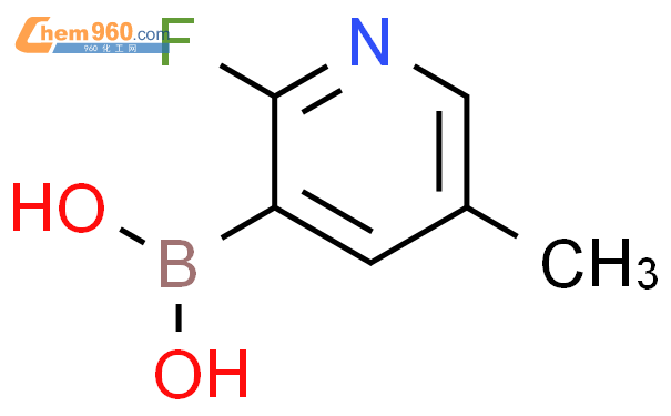 (2-fluoro-5-methylpyridin-3-yl)boronic acid