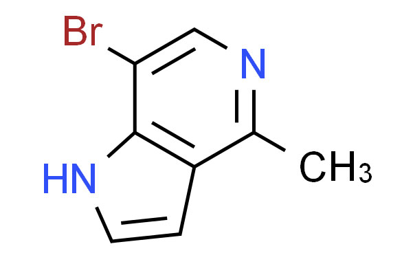 7-溴-4-甲基-1H-吡咯并[3,2-C]吡啶