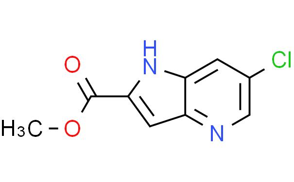 6-Chloro-1H-pyrrolo[3,2-b]pyridine-2-carboxylic acid Methyl ester