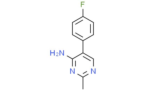 5-(4-氟苯基)-2-甲基嘧啶-4-胺