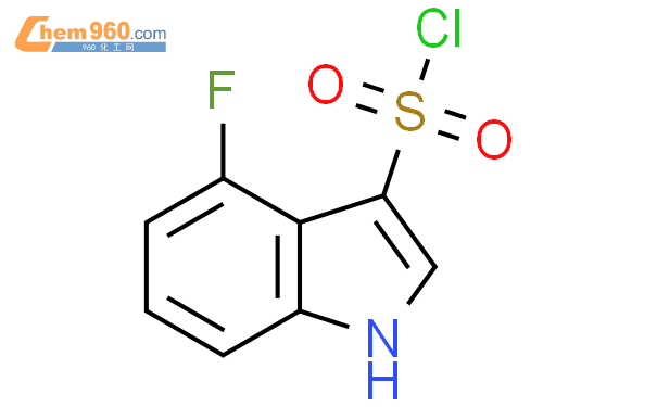 4-fluoro-1H-indole-3-sulfonyl chloride