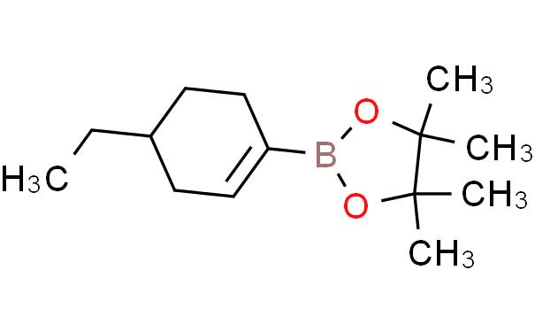 4-乙基环己-1-烯硼酸那醇酯