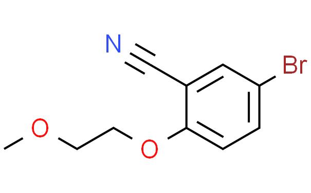 Benzonitrile, 5-bromo-2-(2-methoxyethoxy)-