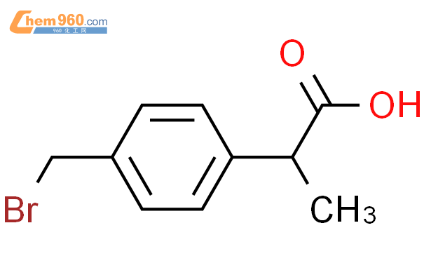 2-(4-bromomethylphenyl)propionic acid
