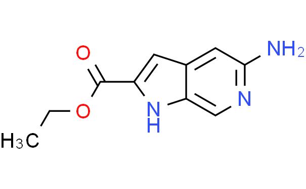5-氨基-1H-吡咯并[2,3-C]吡啶-2-羧酸乙酯