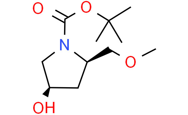 2R,4R)-4-羟基-2-(甲氧基甲基)-1-吡咯烷羧酸叔丁酯;(2R,4R)-4-羟基-2-(甲氧基甲基)吡咯烷-1-甲酸叔丁酯