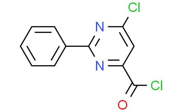 6-Chloro-2-phenyl-4-pyrimidinecarbonyl chloride