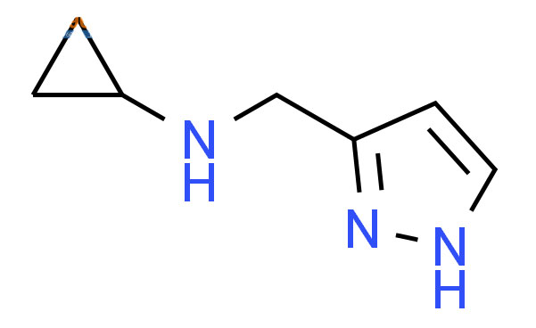 1H-Pyrazole-3-methanamine, N-cyclopropyl-