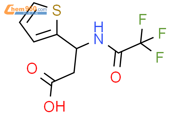 3-(Thiophen-2-yl)-3-(2,2,2-trifluoroacetamido)propanoic acid