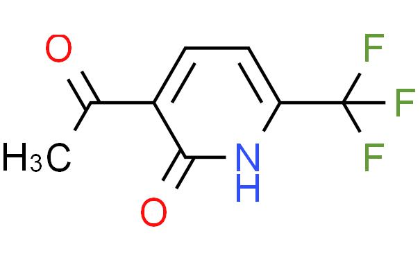 3-乙酰基-6-(三氟甲基)吡啶-2(1H)-酮