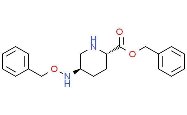(2S,5R)-benzyl 5-(benzyloxyamino)piperidine-2-carboxylate