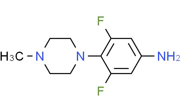 Benzenamine, 3,5-difluoro-4-(4-methyl-1-piperazinyl)-