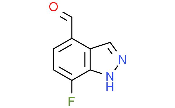 7-氟-1H-吲唑-4-甲醛
