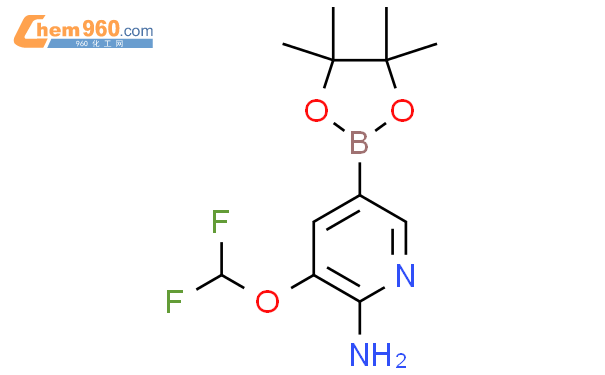 3-(Difluoromethoxy)-5-(4,4,5,5-tetramethyl-1,3,2-dioxaborolan-2-yl)pyridin-2-amine
