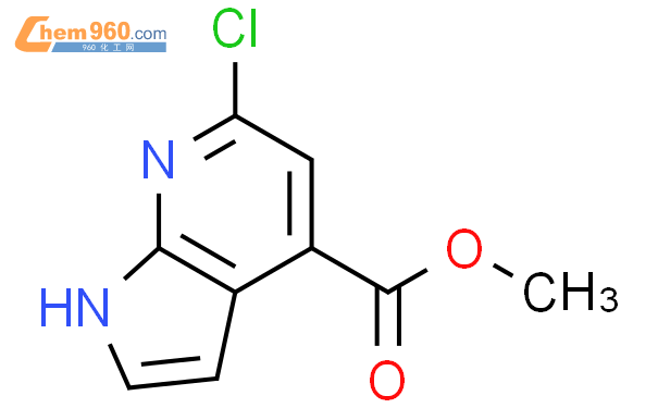 1H-Pyrrolo[2,3-b]pyridine-4-carboxylic acid, 6-chloro-, Methyl ester
