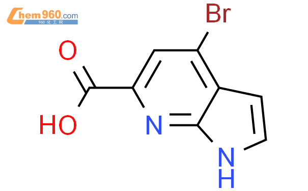 4-bromo-1H-pyrrolo[2,3-b]pyridine-6-carboxylic acid