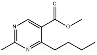 5-Pyrimidinecarboxylic acid, 4-butyl-2-methyl-, methyl ester