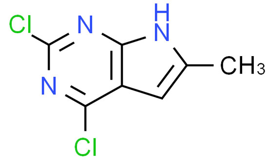 2,4-Dichloro-6-methyl-7H-pyrrolo[2,3-d]pyrimidine
