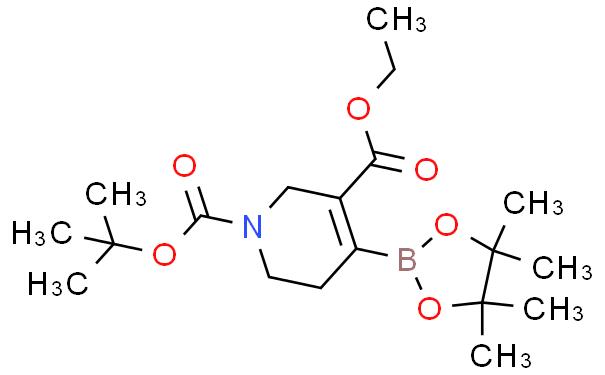 1-(叔丁基)3-乙基4-(4,4,5,5-四甲基-1,3,2-二噁硼烷-2-yl)-5,6-二氢吡啶-1,3(2H)-二羧酸盐