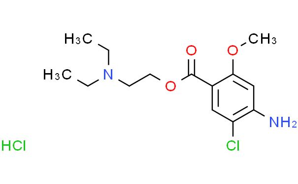 4-AMINO-5-CHLORO-2-METHOXY-BENZOIC ACID 2-(DIETHYLAMINO)ETHYL ESTER HYDROCHLORIDE