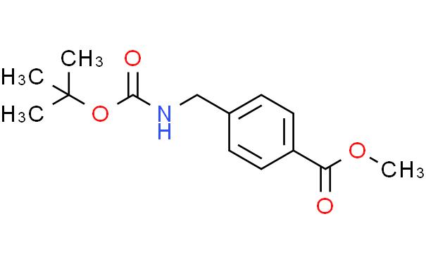 4-(tert-Butoxycarbonylamino-methyl)-benzoic acid methyl ester