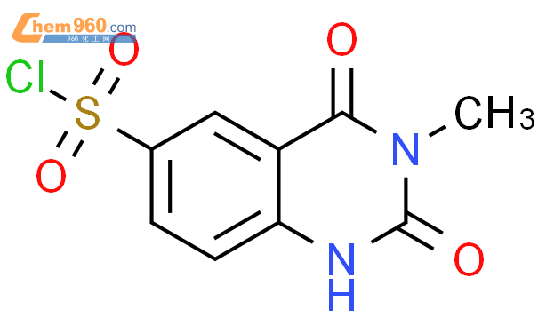 3-methyl-2,4-dioxo-1,2,3,4-tetrahydro-6-quinazolinesulfonyl chloride