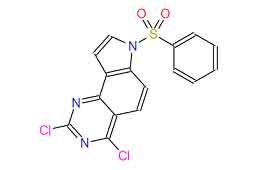 2,4-dichloro-7-(phenylsulfonyl)-7H-pyrrolo[2,3-h]quinazoline
