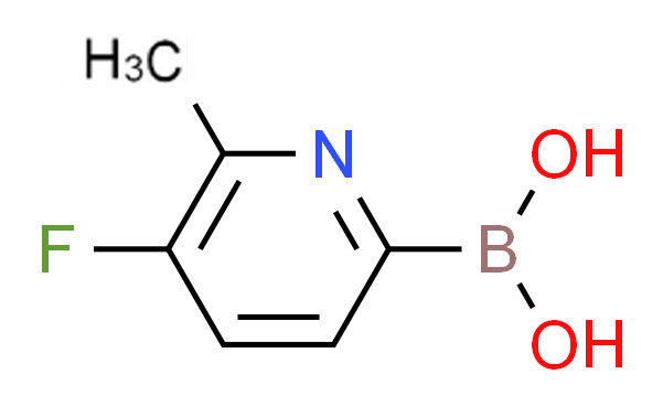 5-FLUORO-6-METHYLPYRIDIN-2-YL-2-BORONIC ACID
