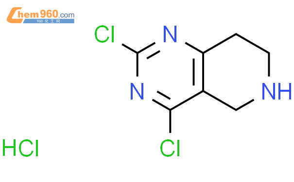 2,4-dichloro-5,6,7,8-tetrahydropyrido[4,3-d]pyrimidine hydrochloride