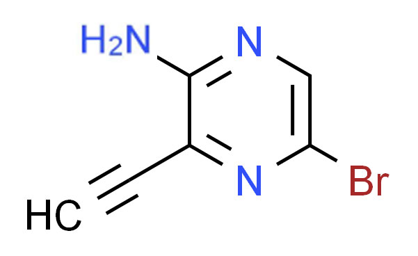 5-bromo-3-ethynylpyrazin-2-amine