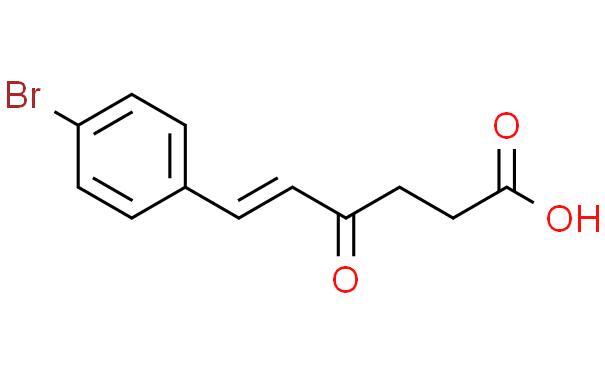 6-(4-bromophenyl)-4-oxohex-5-enoic acid