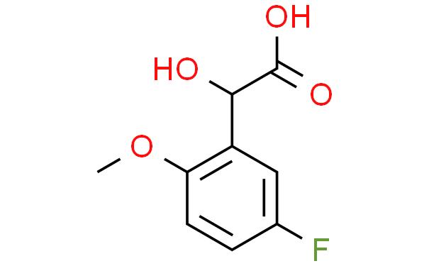Benzeneacetic acid, 5-fluoro-α-hydroxy-2-methoxy-