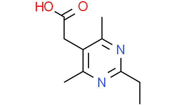 2-(2-乙基-4,6-二甲基嘧啶-5-基)乙酸