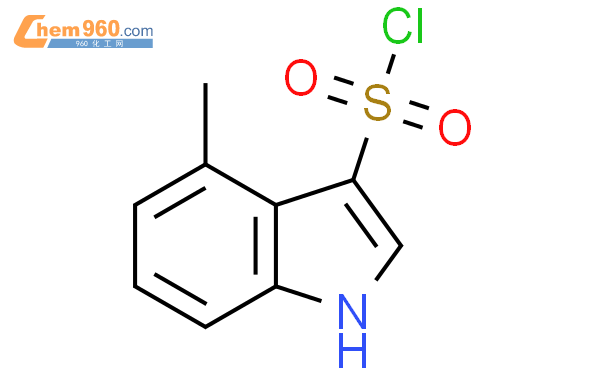 4-methyl-1H-indole-3-sulfonyl chloride