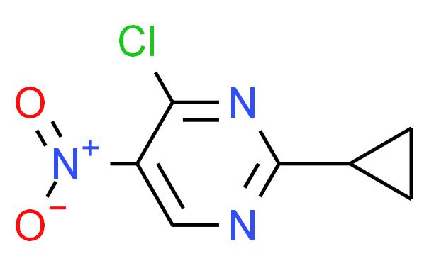 4-Chloro-2-cyclopropyl-5-nitropyrimidine