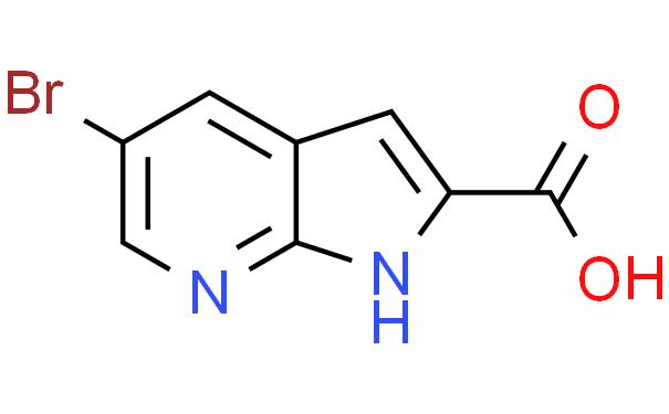 5-溴-1H-吡咯并[2,3-B]吡啶-2-羧酸